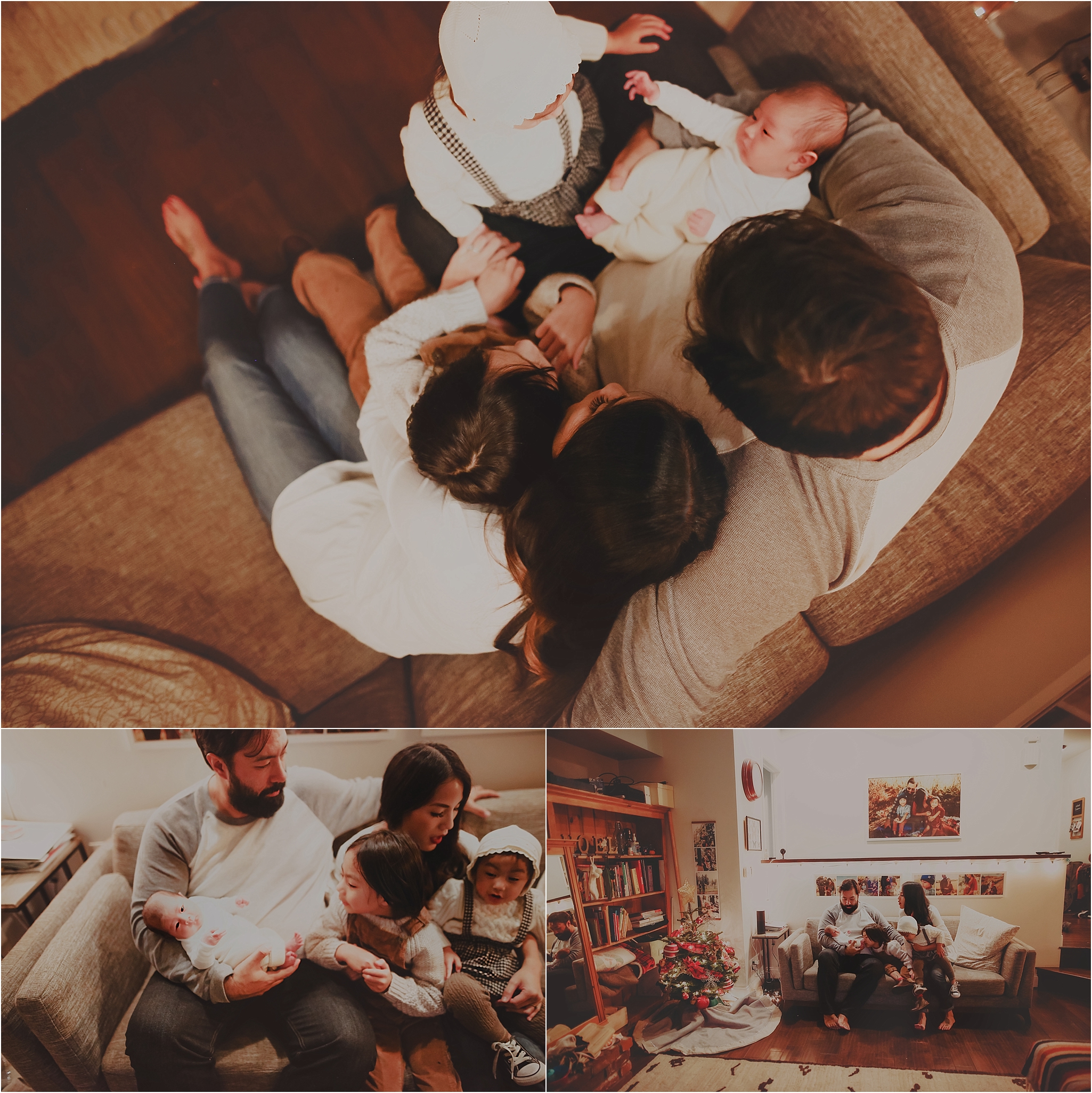 Orange County lifestyle newborn photographer